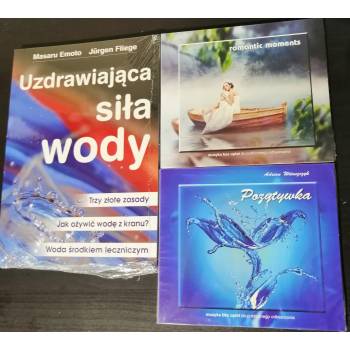 UZDRAWIAJĄCA SIŁA WODY M. EMOTO J.FLIEGE + 2 CD GRATIS!