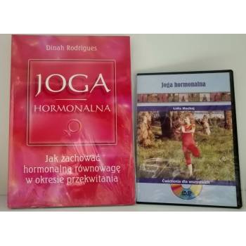 JOGA HORMONALNA KSIĄŻKA + DVD