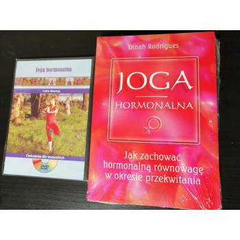 JOGA HORMONALNA KSIĄŻKA + DVD