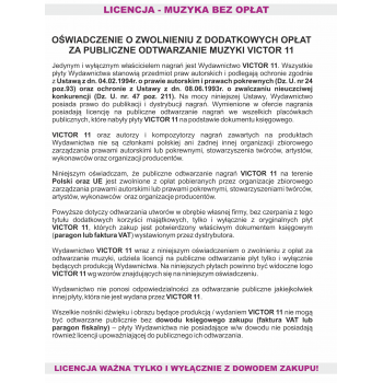 MUZYKA NIE TYLKO DO MASAŻU 8 godzin  - mp3 na CD z licencją